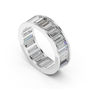 925 Silver Lab <b>Diamond</b> <b>Ring</b> For Women's IGI Certified RJC ODM OEM Ethical Fine Jewellery Manufacturer Wholesale WB300830 - Product Image 1