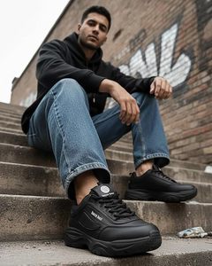 Zapatillas Deportivas Unisex de Cuero OG-27 para Campus, Cómodas, Ligeras, para Correr, Estilo Casual, con Estampado Animal/Libro - Product Image 3