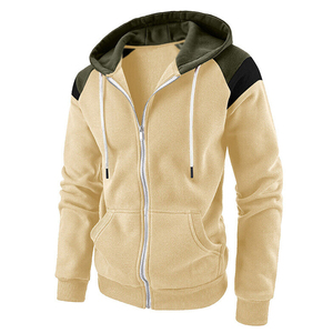 Sudadera con capucha térmica de diseño propio para hombre, con cremallera completa, ropa exterior de excelente calidad, en oferta, sudadera con capucha transpirable con cremallera para hombre - Product Image 1