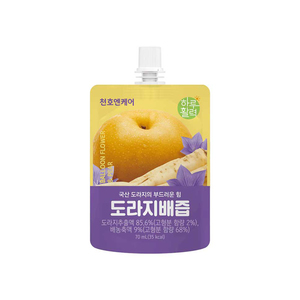 [ChunhoNcare] Bebida Botánica Diaria en Barra con Extracto de Frutas, Jugo de Campanula y Pera, 70ml*30 Unidades, con Ingredientes Naturales - Product Image 1