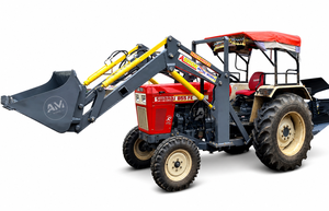 Tractor Front End Agri Loader Attachment | Hydraulic <b>Bucket</b> Loader | 35-50 HP Tractor Mounted | Export Quality India - Product Image 6
