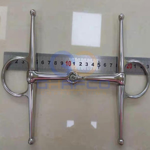 Mors d'équitation en acier inoxydable de haute qualité et au design fiable, offrant un contrôle facile pour l'équitation - Options personnalisables - Product Image 5