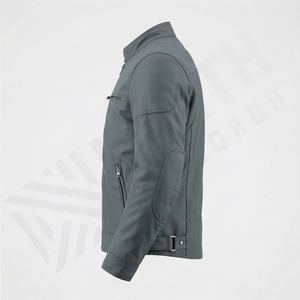 Veste de moto en cuir véritable pour homme de qualité supérieure, nouvelle arrivée, vestes de moto d'hiver, protections amovibles, personnalisables - Product Image 3