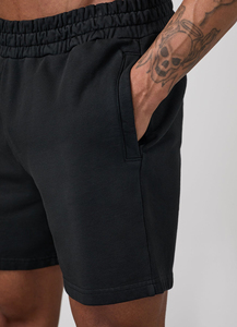 Shorts de sport pour hommes, style décontracté, taille mi-haute, en toile tricotée, respirants, avec cordon de serrage, style tendance, vente en gros - Product Image 5