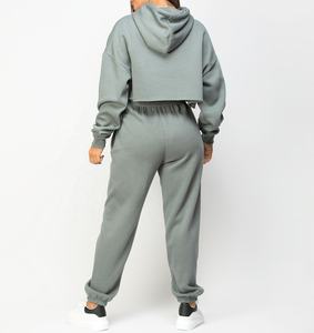 Conjunto Deportivo de 2 Piezas para Mujer, Top Corto con Cierre de Cremallera y Pantalones Cortos, Conjunto Atlético de Alto Rendimiento para Gimnasio y Entrenamiento - Product Image 4