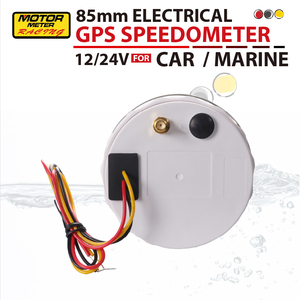 Nuevo Velocímetro GSP de 80 mm, 120 km/h, Odómetro LED de 7 Colores, Negro, 12V 24V, Sensor para Auto y Marino - Product Image 5