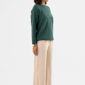 Sweat-shirt pour femme en polyester, nouvelle collection, qualité supérieure, manches longues, design unique, dernier cri. - Product Image 3