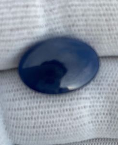 Cabochon bleu naturel 15,05 carats, pierre précieuse de qualité supérieure, taille ovale, pierre pour bijoux - Product Image 4
