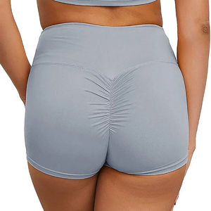 Shorts de sport à séchage rapide pour femmes, pour la course à pied et l'entraînement, logo personnalisable, poches, écologiques, séchage rapide, prix abordable - Product Image 4