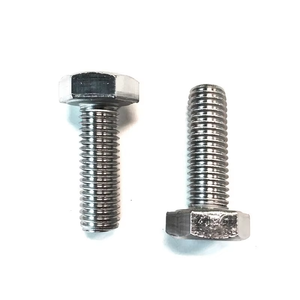 สลักเกลียวหกเหลี่ยมอะลูมิเนียมสแตนเลสสำหรับงานหนัก อุปกรณ์ยึดติดอุตสาหกรรม เครื่องจักรก่อสร้าง ประกอบยานยนต์ โครงสร้างกลางแจ้ง - Product Image 1