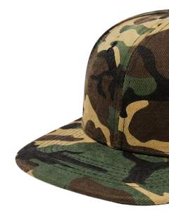 หมวกแก๊ปทรงแบนลายพรางสีเขียวน้ำตาลคลาสสิก ปรับขนาดได้ ผลิตจากผ้าฝ้าย เหมาะสำหรับทุกเพศ สไตล์สตรีทแวร์ลำลอง แฟชั่น ขายส่ง - Product Image 5