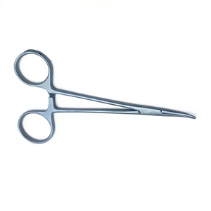Pince à moustiques personnalisée avec logo doré, en acier inoxydable de haute qualité, vente en gros, porte-aiguille hémostatique, emballage optimal, meilleure pince à moustiques - Product Image 3