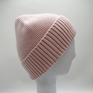 Gorro Unisex de Punto Acanalado de Color Sólido con Estampado por Transferencia Térmica, 100% Acrílico, Cálido para Invierno, Informal, para Exteriores, para Adultos, Talla 58-60 cm - Product Image 4