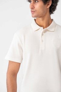 ชุดเซ็ตเสื้อผ้าถักเนื้อผ้าฝ้าย 100% ระบายอากาศดี สไตล์ทางการ เหมาะสำหรับฤดูร้อน สำหรับผู้ชาย - Product Image 2