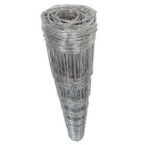 Malla de alambre galvanizado de 3 pies x 164 pies, calibre 14, con recubrimiento pesado de zinc, para cercas de ganado, ciervos y cerdos - Product Image 5