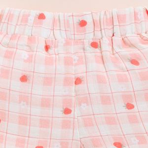 Ensemble Jabla en mousseline biologique pour bébé Vêtements à imprimé fraise de qualité supérieure - Product Image 6