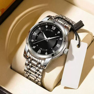 Reloj de Pulsera de Acero Inoxidable de Lujo, Estilo Hip-hop Urbano, Informal, para Viajes, Negocios, Automático, Mecánico, para Hombre - Product Image 2
