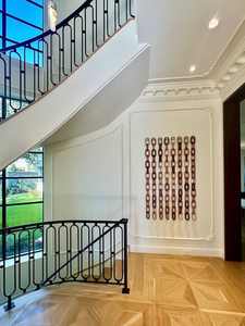 Cortina de Lujo con Eslabones de Resina Ámbar, Biombo Decorativo de Pared, Separador de Habitaciones de Acrílico, Paneles Decorativos para Interiores de Hoteles y Casas - Product Image 3