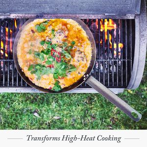 Carbon Steel <b>Induction</b> Safe Skillet Heavy Duty Fast Heating Frying <b>Pan</b> for Everyday Cooking - Product Image 6