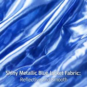 Chaqueta Brillante para Hombre, Ligera, Metálica, de Manga Larga, para Fiesta, Club Nocturno, con Capucha, Estilo Disco - Product Image 3