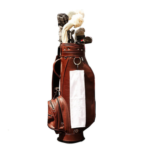 Good Quality Reasonable Price Waterproof Leather Sports <b>Golf</b> Bag Wholesale Rate New Arrival Large Capacity Leather <b>Golf</b> Bags - Product Image 3