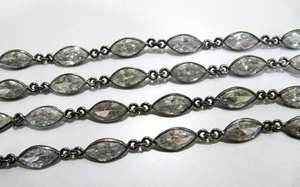 Circonita Cúbica en Forma de Briolette Marquise - Product Image 5