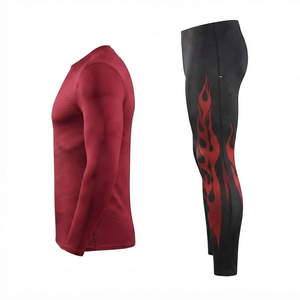 <b>Men</b> <b>Compression</b> Sportswear Suit GYM Wear <b>Tight</b> Sports Yoga Workout Jogging Fitness Clothing Shorts Running Bodybuilding - Product Image 2