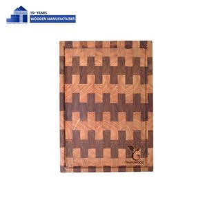 Acacia Wood Bread <b>Board</b> and End Grain Cutting <b>Board</b> Set Custom Wooden Kitchenware Manufacturer for 2026 Business - Product Image 6