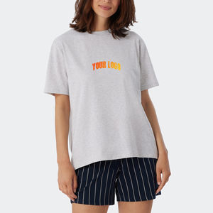 ชุดออกกำลังกายลำลองแฟชั่นฤดูร้อนสำหรับผู้หญิง เสื้อครอปท็อปและกางเกงขาสั้นแบบ Biker ชุดเซ็ตสองชิ้น - Product Image 5