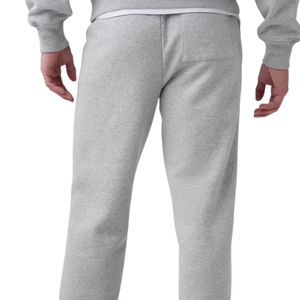 <b>Men</b>’s Fleece Sweatpants Relaxed Fit Straight Leg Casual <b>Trousers</b> Elastic Waist Side Pockets Soft Heavyweight <b>Lounge</b> Pants - Product Image 2