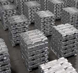 อลูมิเนียมอินก็อตบริสุทธิ์สูง A7 99.7% เกรดหลัก ยี่ห้อ Fluid-O-Matic สำหรับการหล่อขึ้นรูปในอุตสาหกรรม - Product Image 5