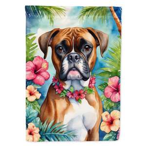 ธงสวน luau งานศิลปะนักมวยหลากสีสำหรับชานบ้านกล่องจดหมายและลานประดับดอกไม้แบนเนอร์ - Product Image 1