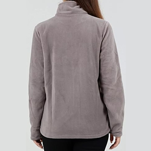 Custom <b>Lightweight</b> Breathable Eco-Friendly Embroidery Polar Fleece <b>Jacket</b> for <b>Women</b> Warm Windproof Outdoor Active Layer Winter - Product Image 3