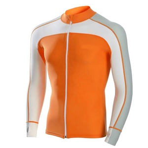 Camisas de compresión de manga larga para hombre, ropa de gimnasio para surfear, con logotipo personalizado, BJJ, protector contra sarpullido, sublimación, OEM - Product Image 5