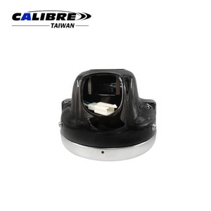 Faro Delantero Redondo de 6 Pulgadas con Lente de Color Arcoíris para Motocicleta, Marca TAIWAN CALIBRE, para Monkey DAX H4 12V con Carcasa Negra - Product Image 4