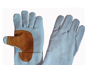 Gants de travail respirants en polyéthylène, paume renforcée, antidérapants, anti-coupures, gants de sécurité polyvalents, manchette droite, lisses - Product Image 4