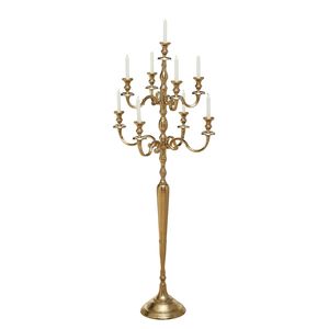 Unique Aluminum Candelabra Centerpiece Candle Stand for Banquet Hall and Dining Table Decoration - Product Image 3