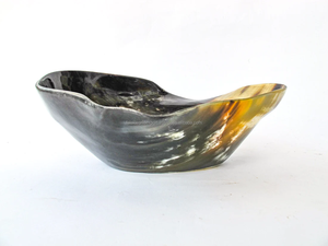 Unique Finished <b>African</b> OX Buffalo Horn Bowl Supplier New Design Handcrafted Salad Serving Horn Bowl Manufacturer - Product Image 6