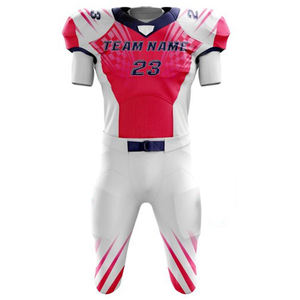 Tenue d'équipe de football américain à manches courtes respirante avec logo frontal – Nouvelle arrivée en gros - Product Image 3