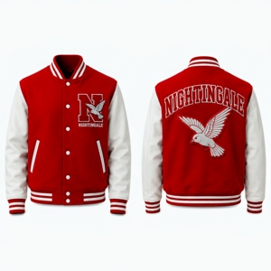 Chaqueta Varsity de Cuero de Alta Calidad con Logotipo Personalizado, Chaqueta de Béisbol Larga de Invierno, Nueva Llegada, Transpirable, Estilo Letterman - Product Image 6