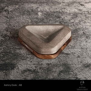 Cendrier carré en aluminium sans fumée de style américain, porte-cigares et cigarettes de luxe en pierre, accessoire de fumage haut de gamme, élégant pour table - Product Image 3