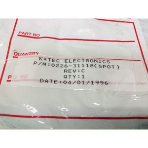 สายเคเบิล AMAT 0226-31118, สายรัด GND, ประตู, แม่เหล็ก/หลอดไฟ - อุปกรณ์และอะไหล่เซมิคอนดักเตอร์ระดับโลกที่เชื่อถือได้ - Product Image 1
