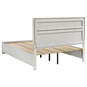 Orchid <b>White</b> Queen <b>Storage</b> <b>Bed</b> Elegant Up-Holstered Furniture - Product Image 5
