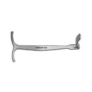 Retractor de rodilla Smillie, instrumento quirúrgico de acero inoxidable con hoja de 13mm de ancho X 55mm de largo para retracción profunda de la rodilla - Product Image 5