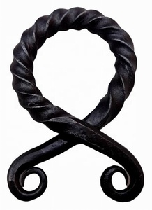 Colgante de Cruz de trol forjado hecho a mano para mujer, herrero personalizado, Vikingo, collar, amuleto, colgante de hierro Medieval con parte superior trenzada, venta al por mayor - Product Image 2