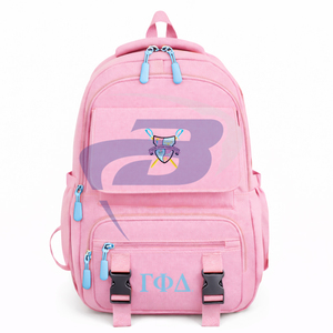 Gamma Phi Delta GPD Sorority Premium Quality Schoolbag Ready To ship Latest Sorority Campus Bag Travel And Sports <b>Backpack</b> - Product Image 3