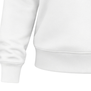 White Women Crew Neck Sweatshirt Greek Letter 1922 Graphic <b>Long</b> Sleeve Pullover <b>Top</b> with Gold <b>Black</b> Sleeve Stripes Casual - Product Image 4
