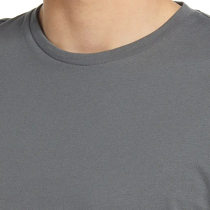 Custom Men's 100% Cotton Organic Eco-Friendly T-Shirts Gold Foil Printing O-neck Short Sleeve Knitted Blank Front <b>Logo</b> - Product Image 4