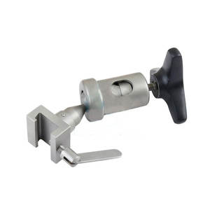 Système de rétracteurs cérébraux Leyla : Bras flexibles, pinces de fixation, acier inoxydable allemand, réutilisable, pour rétraction crânienne neurochirurgicale - Product Image 2