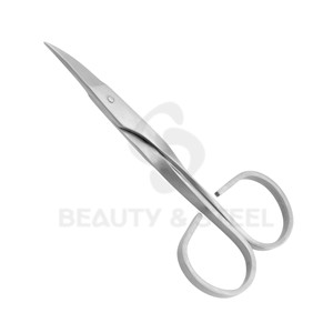 Durable Stainless Steel Cuticle Trimmer with Clinical <b>Sandblasted</b> Finish and High-Precision Alignment for Nail Detail - Product Image 4